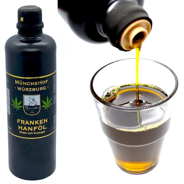 Franken-Hanföl (350ml), ausverkauft bis Ende September 2022